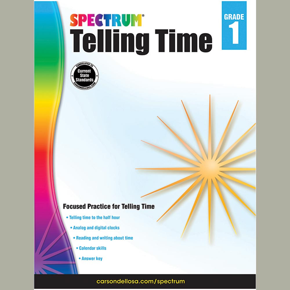 CD-704980 - Telling Time Gr 1 in Time