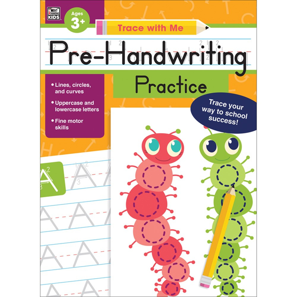 CD-705218 - Pre-Handwriting Practice in Handwriting Skills