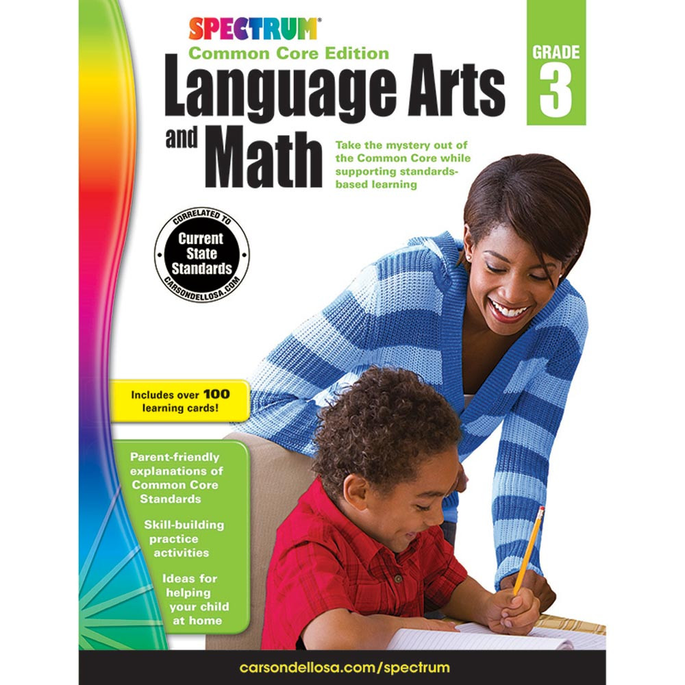 CD-734046 - Spectrum Language Arts & Math Gr 3 in Cross-curriculum Resources