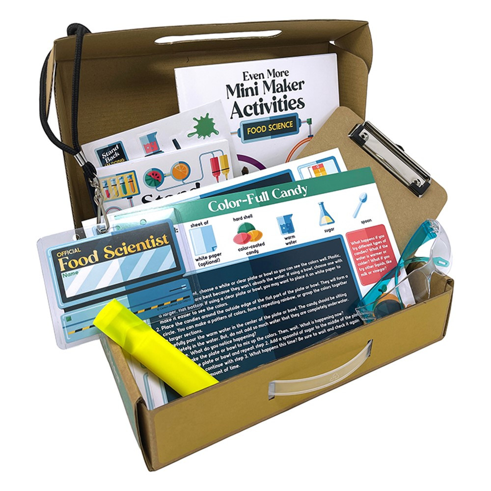Mini Maker Kit: Food Science - CD-746012 | Carson Dellosa Education | Experiments