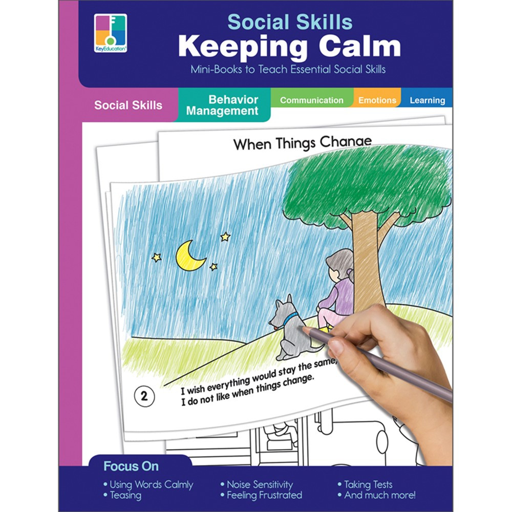 Keeping Calm Resource Book, Grade PK-2, Paperback - CD-804116 | Carson Dellosa Education | Character Education