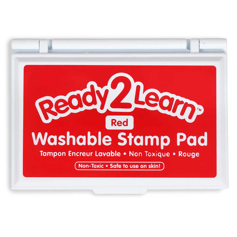 Washable Stamp Pad, Red - CE-10047 | Learning Advantage | Stamps & Stamp Pads