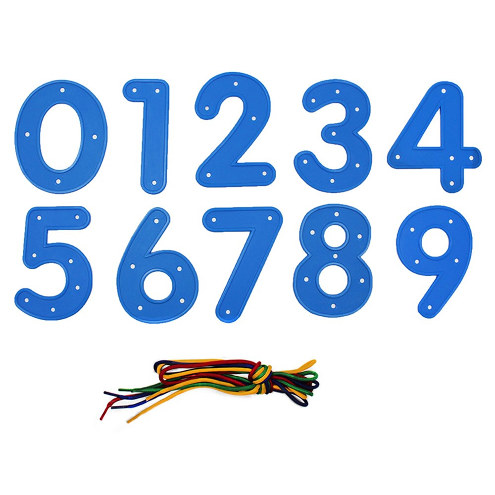 CE-6916 - Ready2learn Lacing Numbers 0-9 in Lacing