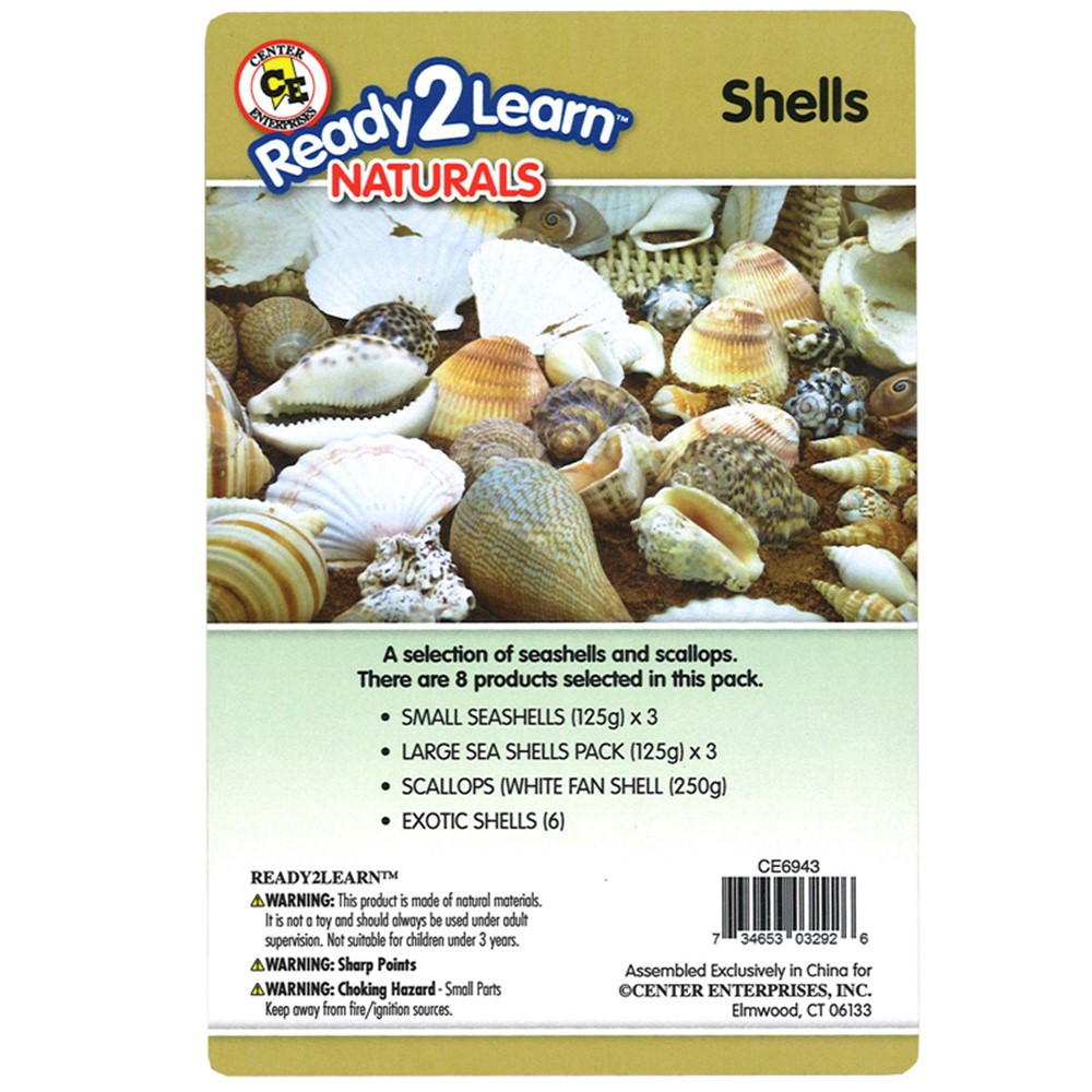CE-6943 - Natural Assortments: Shells in Hands-on Activities