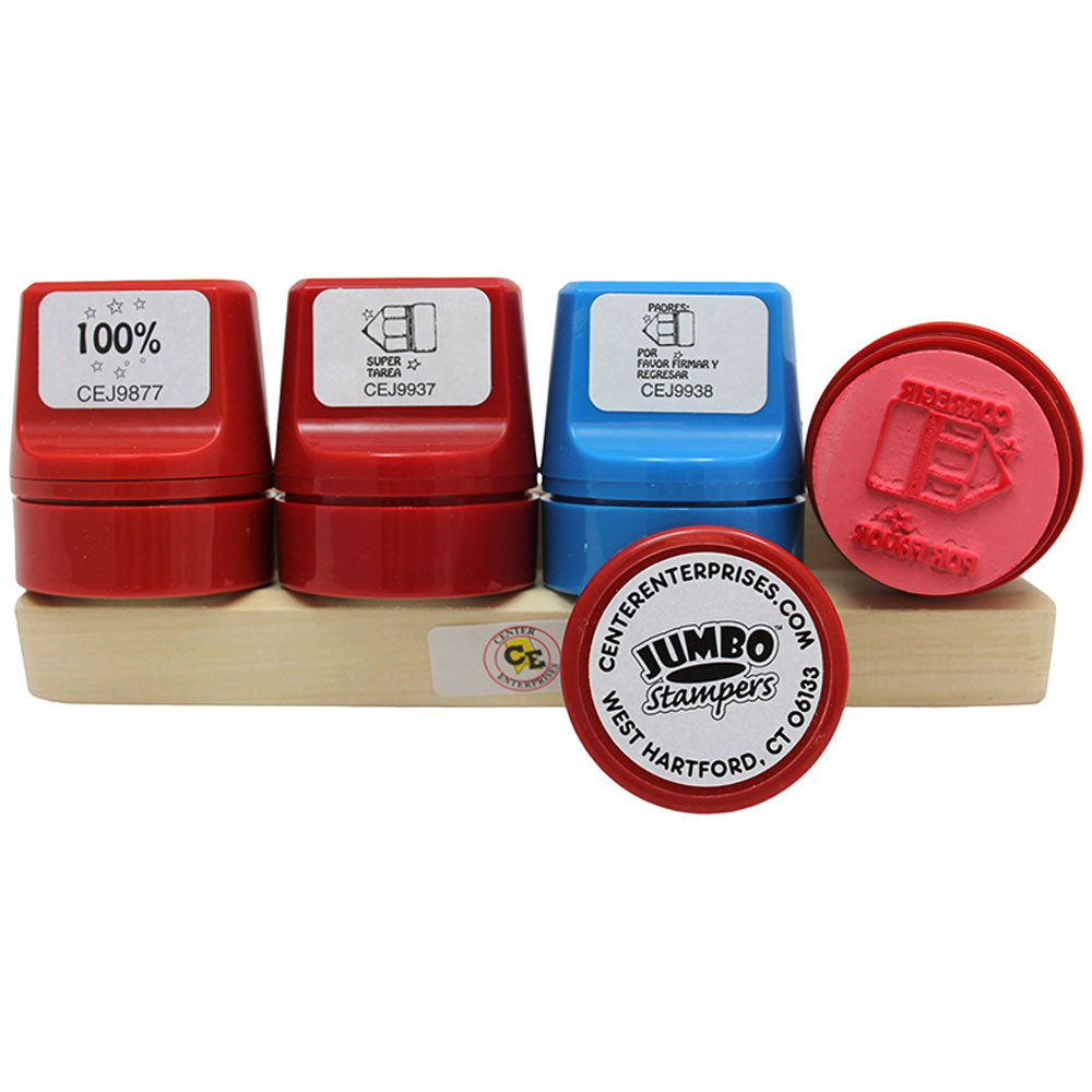 CE-J9905 - Jumbo Take Note Set Stamp Caddy Spanish in Foreign Language