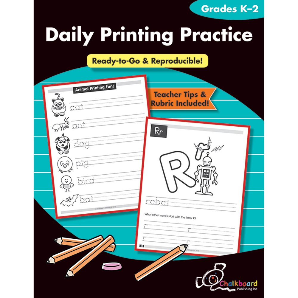 CHK7007 - Daily Printing Practice in Handwriting Skills