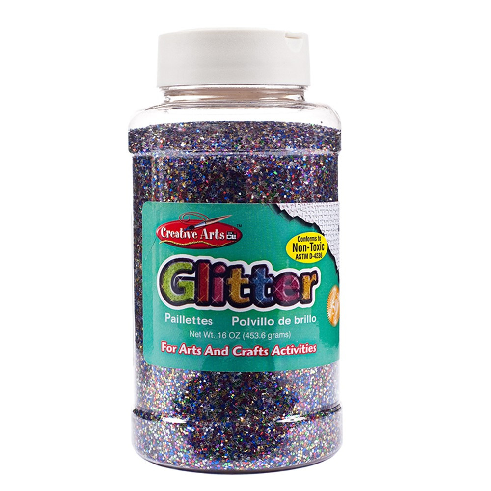 CHL41100 - Glitter  16 Oz Bottle Multicolor in Glitter