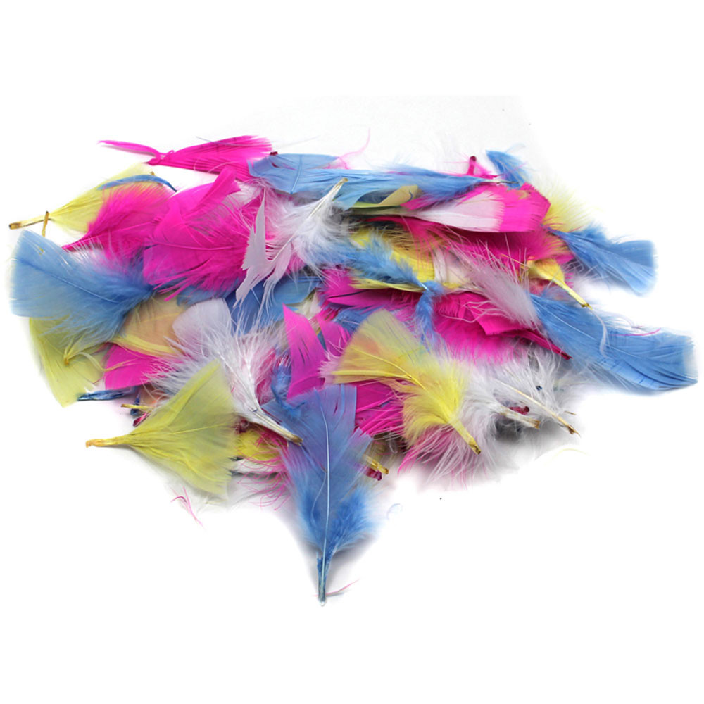 CHL63040 - Turkey Feathers Spring Colors 14G Bag in Feathers