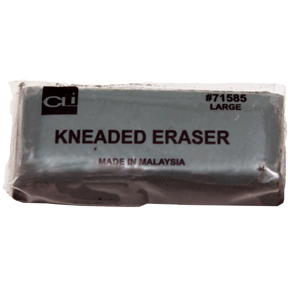 Natural Rubber Crepe Eraser Removes Dried & Aged Adhesive Glue