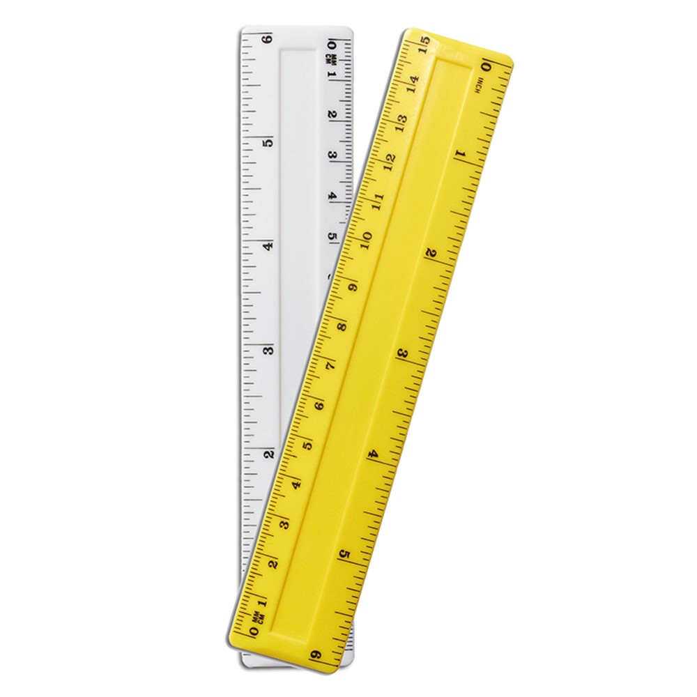 CHL80640 - 6In Plastic Ruler in Rulers