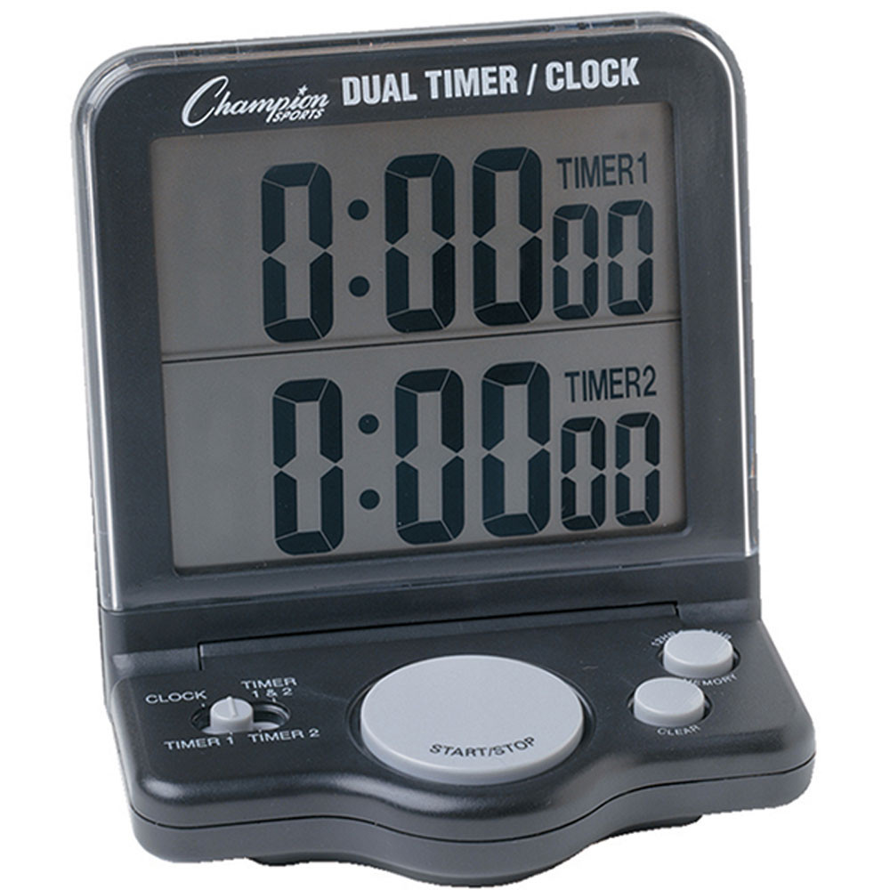 CHSDC100 - Dual Timer Jumbo Tabletop Wall Mount in Timers