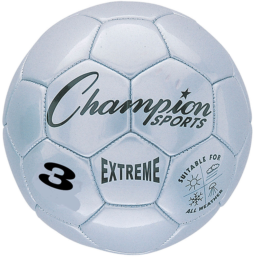 CHSEX3SL - Soccer Ball Size3 Composite Silver in Balls