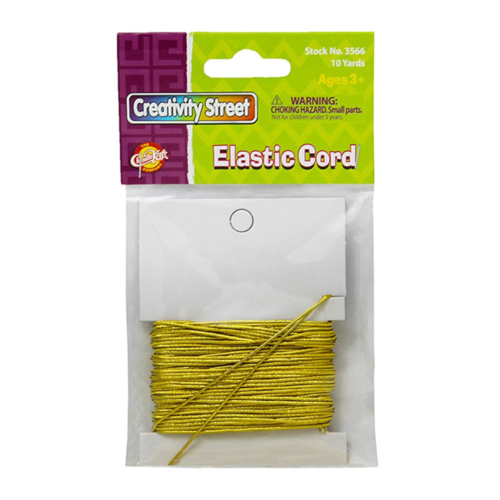 CK-3566 - Gold Elastic Cord 10 Yds in Cord