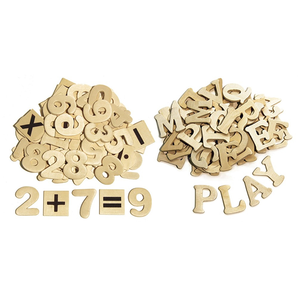 CK-3623 - Wood Letters & Numbers in Art & Craft Kits