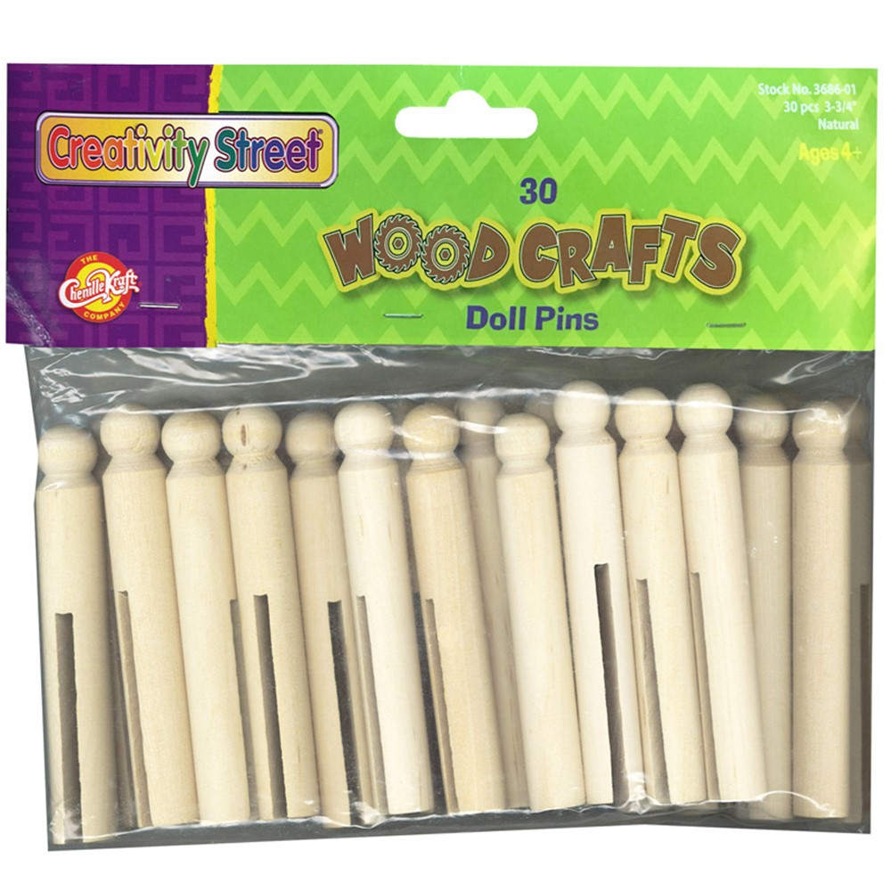 CK-368601 - Doll Pins in Clothes Pins