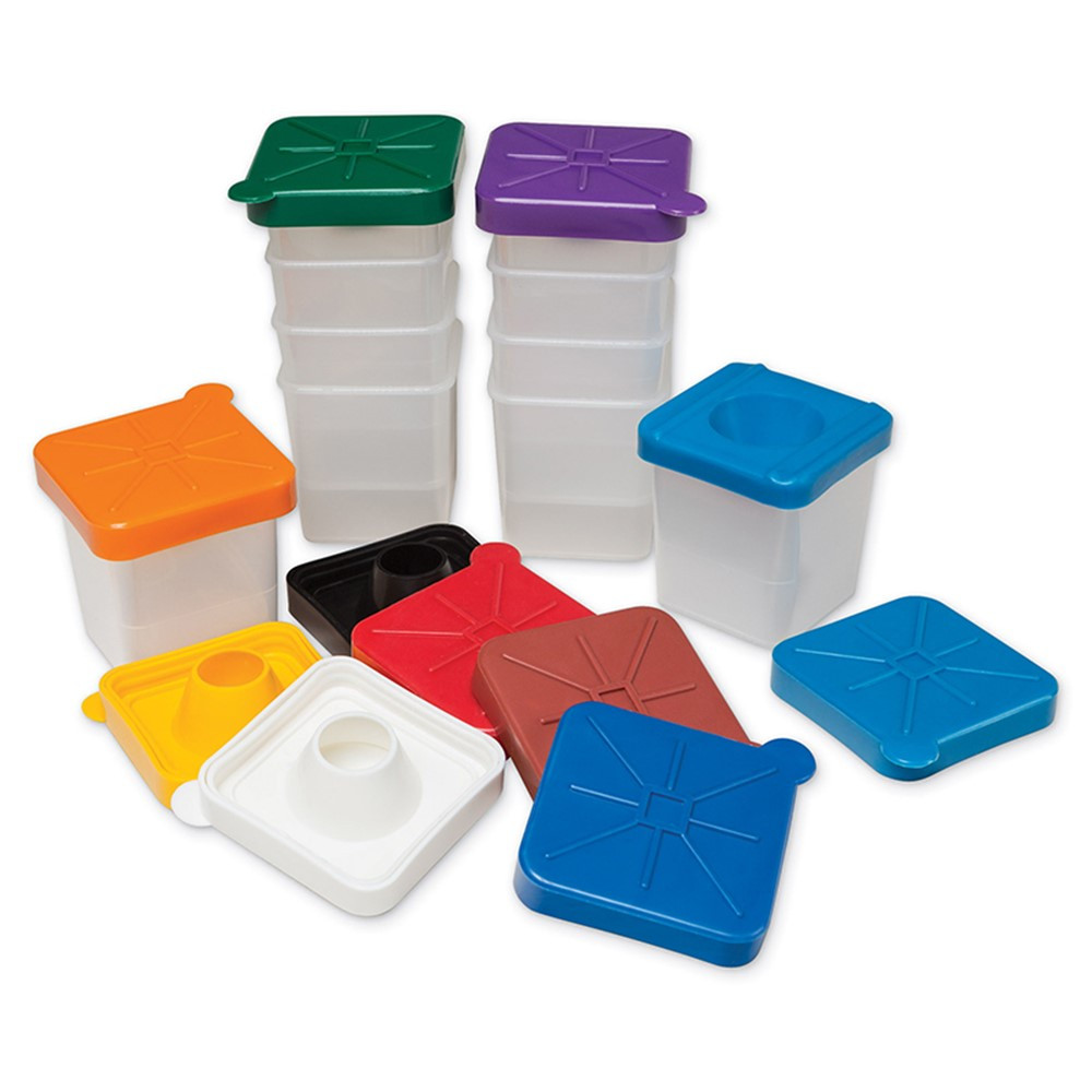 CK-5129 - No-Spill Paint Cups Square in Paint Accessories