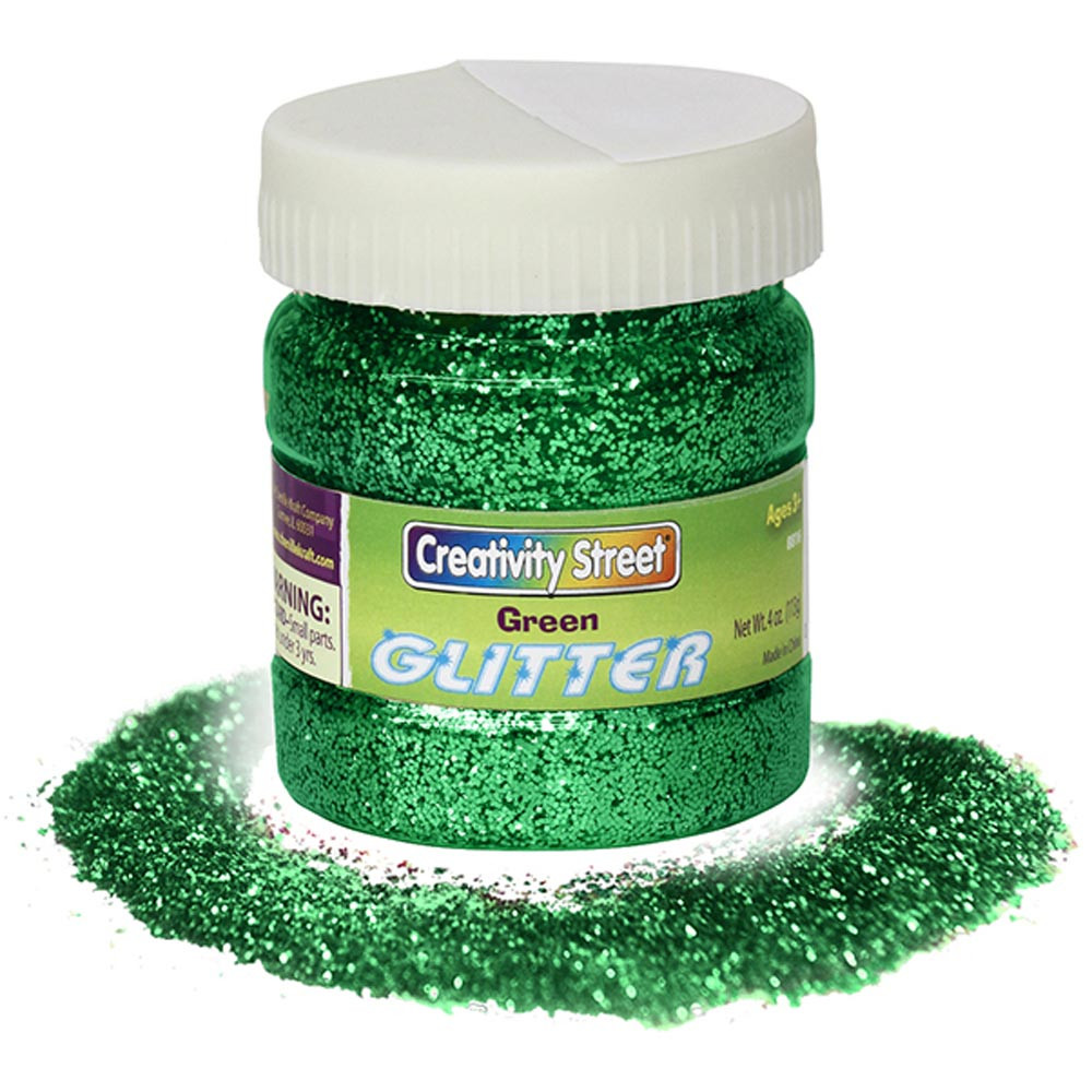 CK-8814 - Glitter 4 Oz. Green in Glitter