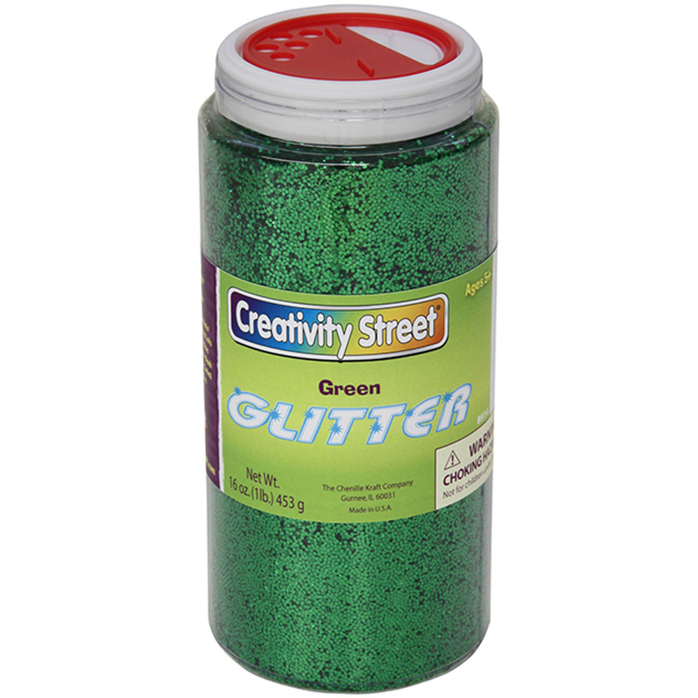 CK-8914 - Glitter 1 Lb. Green in Glitter