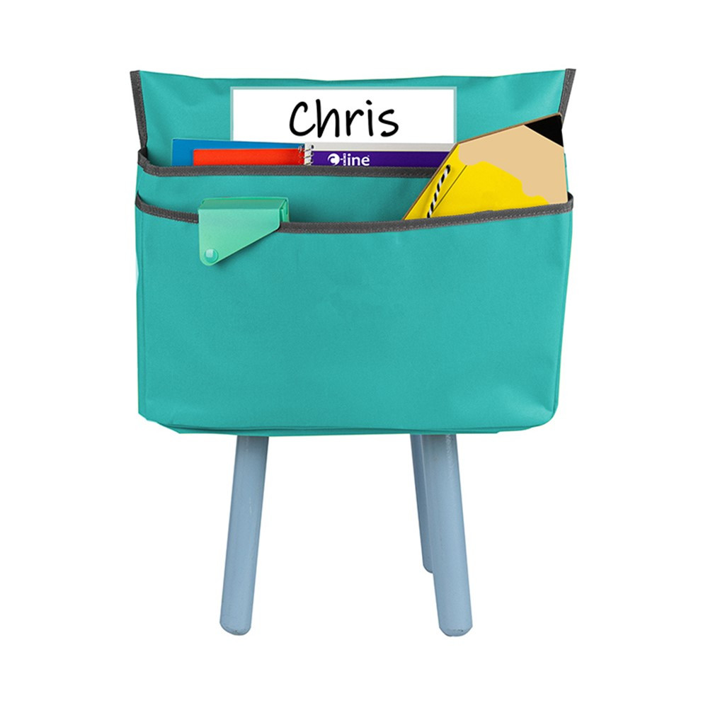 Standard Chair Cubbie, 14", Seafoam Green - CLI10414 | C-Line Products Inc | Desk Accessories