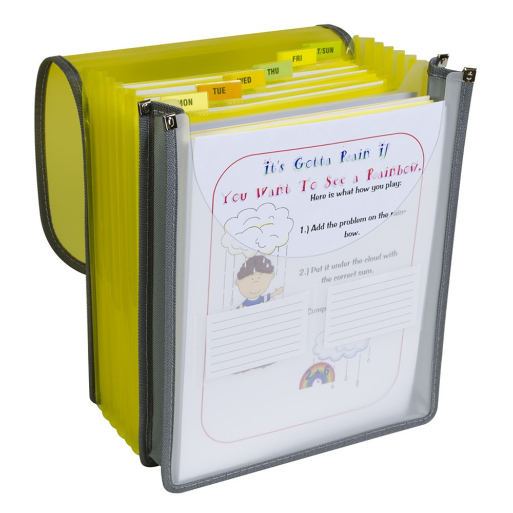 CLI58700 - 7 Pocket Vertical Backpack File in Folders