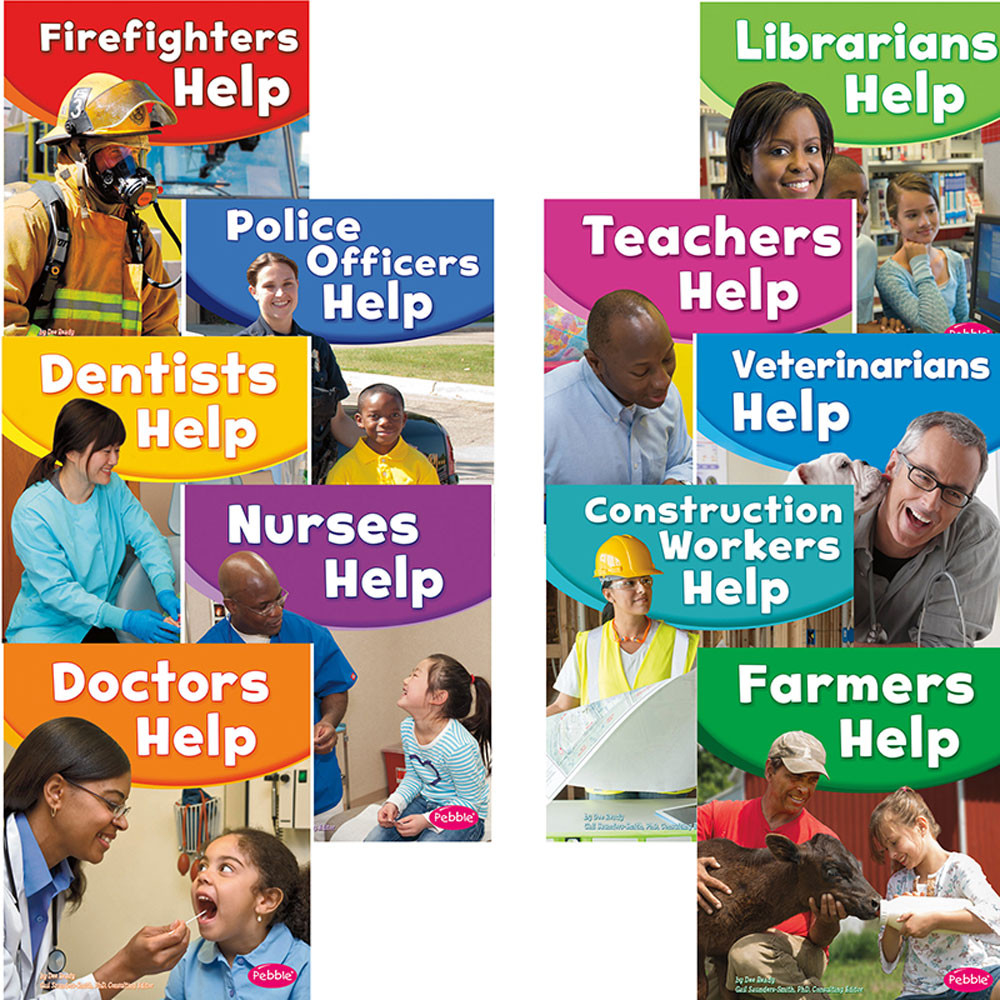 CPB9781476570723 - Our Community Helpers Set Of All 10 Titles in Social Studies