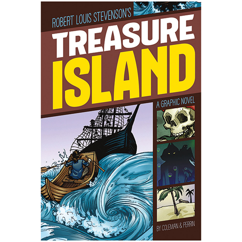 CPB9781496500274 - Treasure Island Graphic Novel in Classics