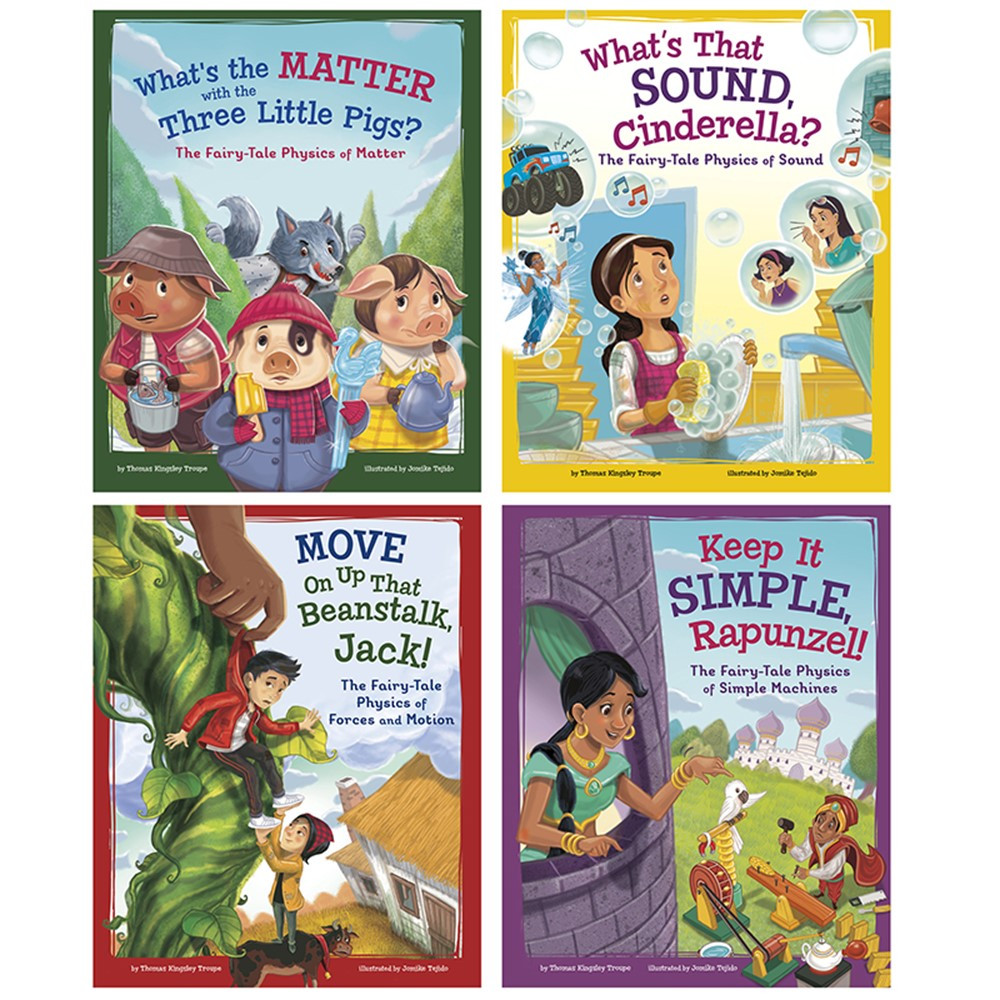 CPB9781515829157 - Stem Twisted Fairy Tales Set Of 4 Books in Classroom Favorites