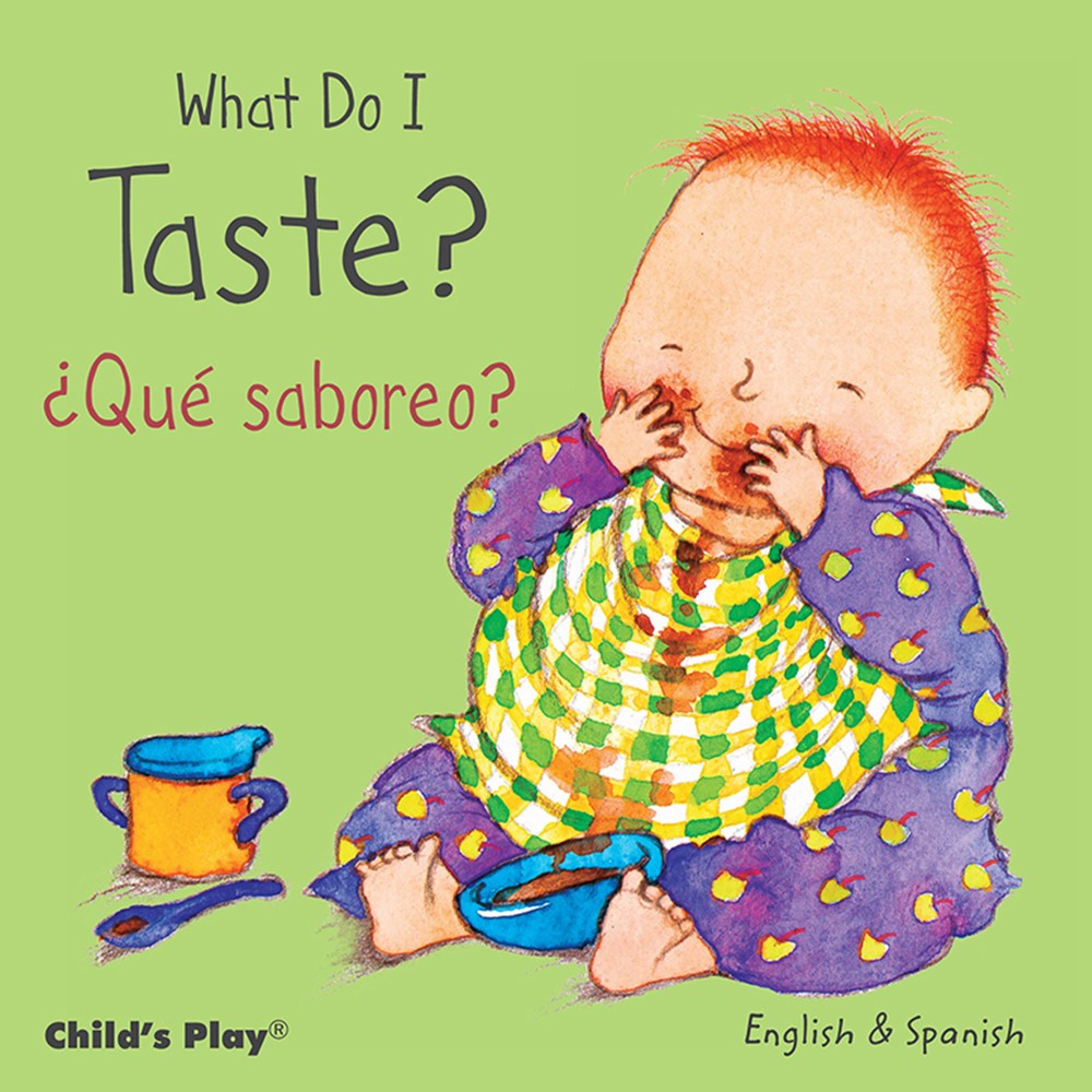 What Do I Taste? / Qué saboreo? Board Book - CPY9781846437229 | Childs Play Books | Books