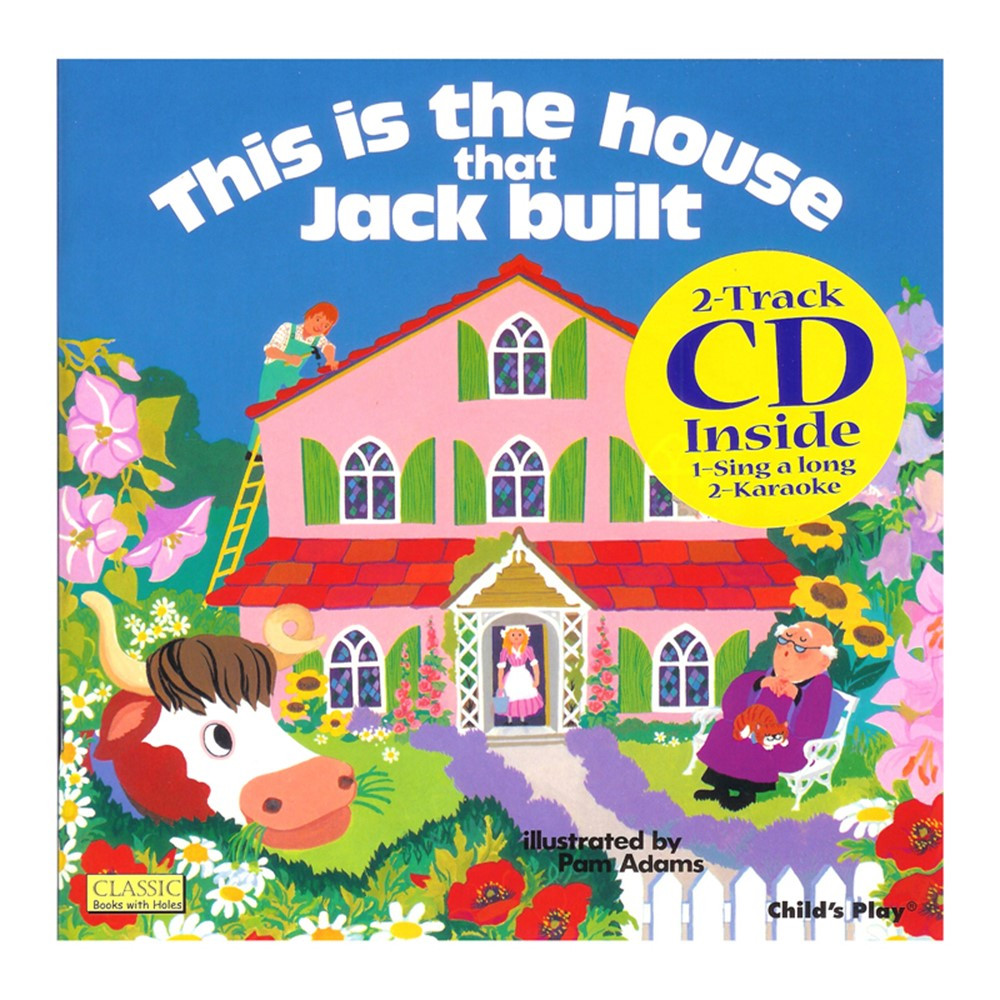 CPY9781904550655 - House That Jack Built 8X8 Book With Cd in Books W/cd