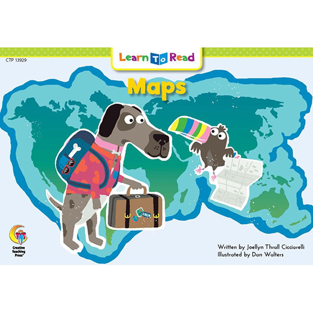 CTP13929 - Maps Learn To Read in Learn To Read Readers