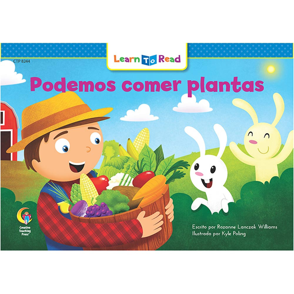 CTP8244 - Podemos Comer Plantas - We Can Eat The Plants in Books