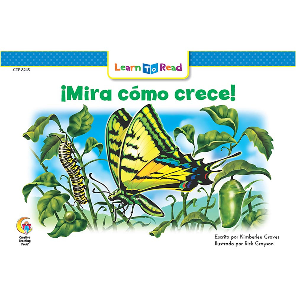 CTP8245 - Mira Como Crece - See How It Grows in Books