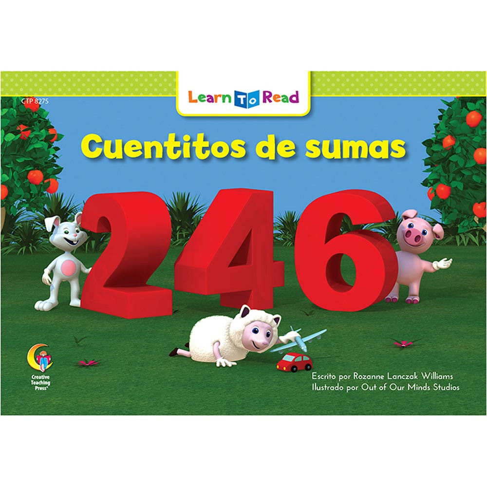 CTP8275 - Cuentitos De Sumas - Little Number Stories Addition in Books