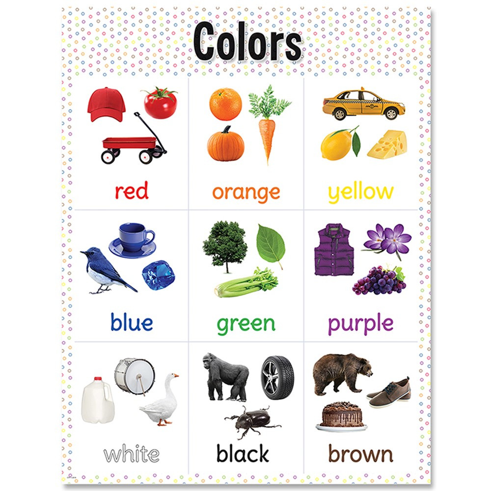 CTP8611 - Colors Chart in Classroom Theme