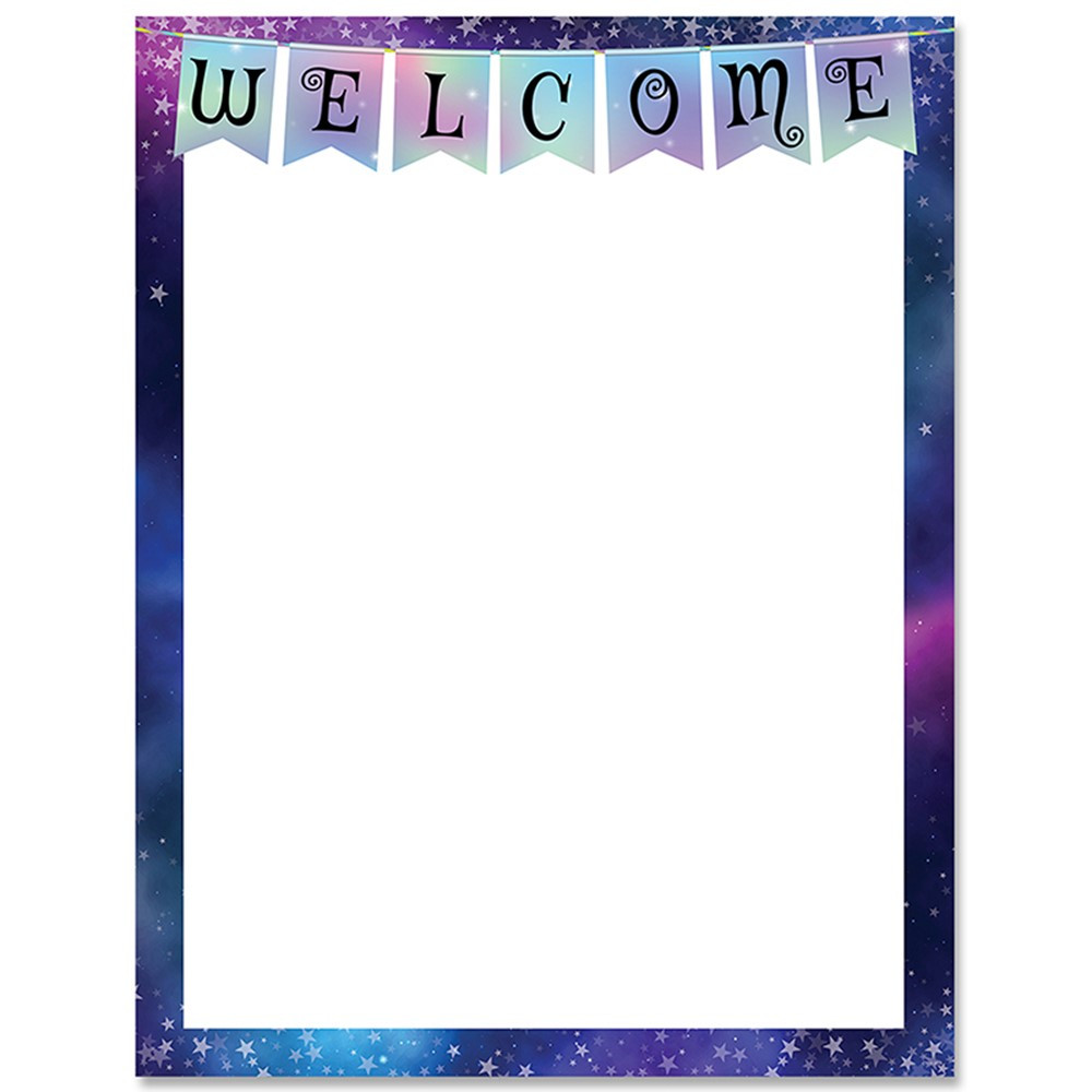 CTP8627 - Mystical Magical Welcome Chart in Classroom Theme