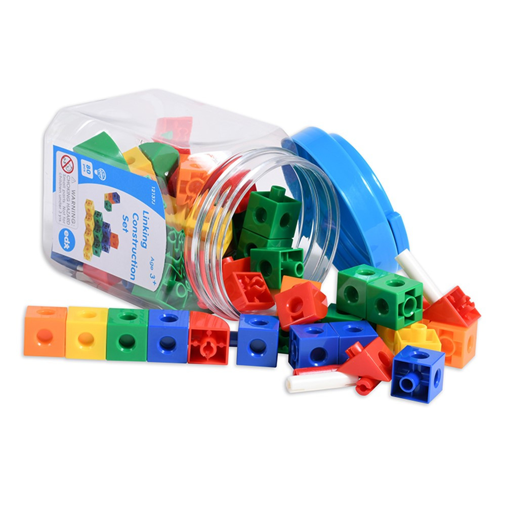 CTU12137 - Linking Construction Set Mini Jar in Blocks & Construction Play