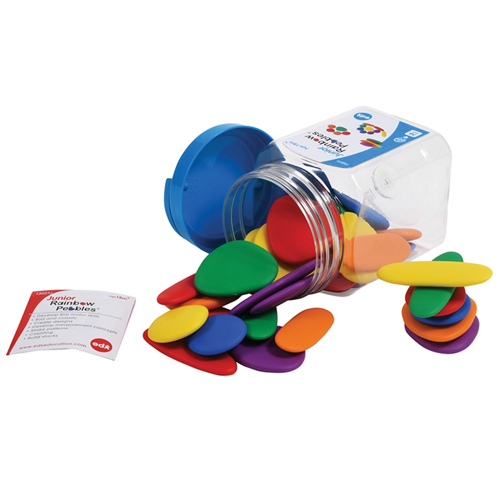 CTU13227 - Junior Rainbow Pebbles Mini Jar in Hands-on Activities