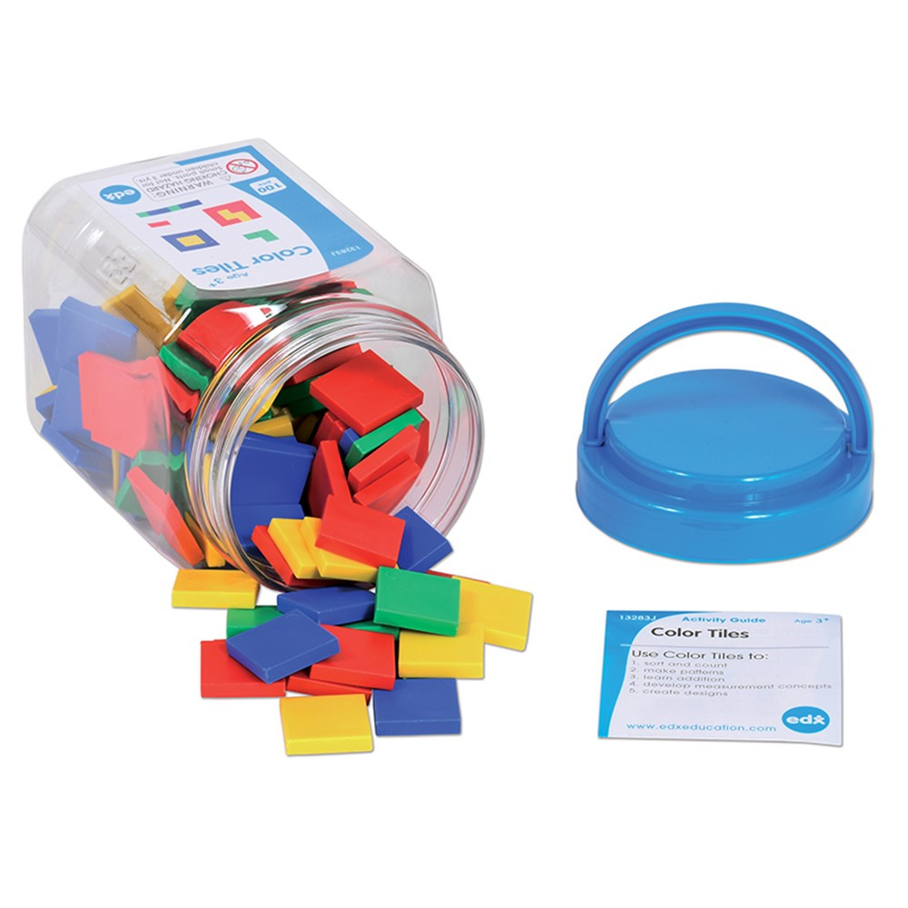 CTU13283 - Color Tiles Mini Jar in Hands-on Activities