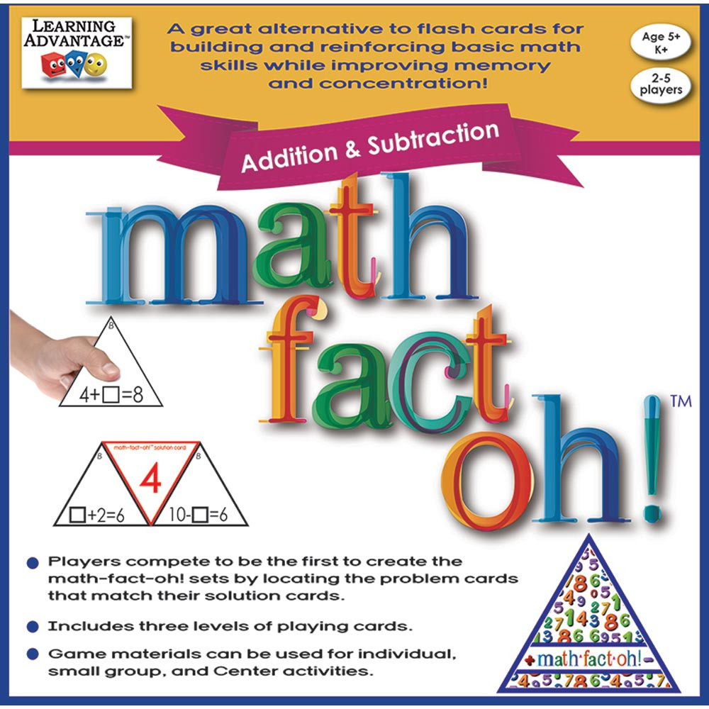 CTU2163 - Math Fact Oh Addition & Subtraction in Math
