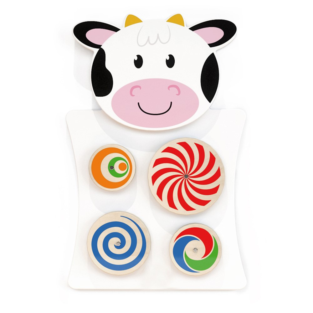 Single Activity Wall Panel, Cow - CTU50677 | Learning Advantage | Hands-On Activities
