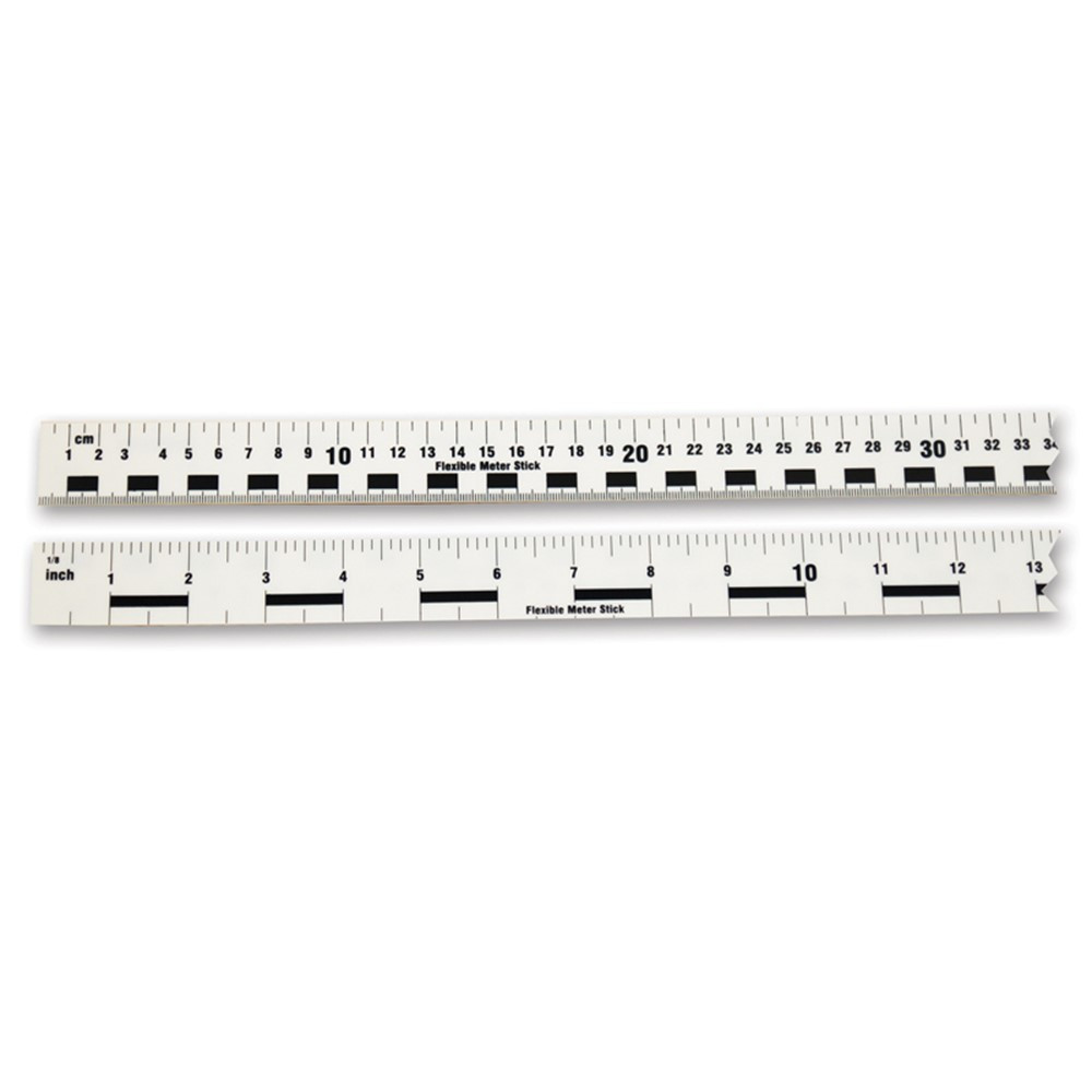 CTU7587 - Flexible Meter Stick Set Of 12 in Rulers