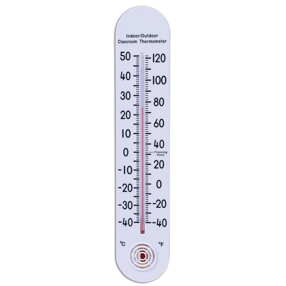 CTU7635 - Indoor/Outdoor Classroom Thermometer in Weather
