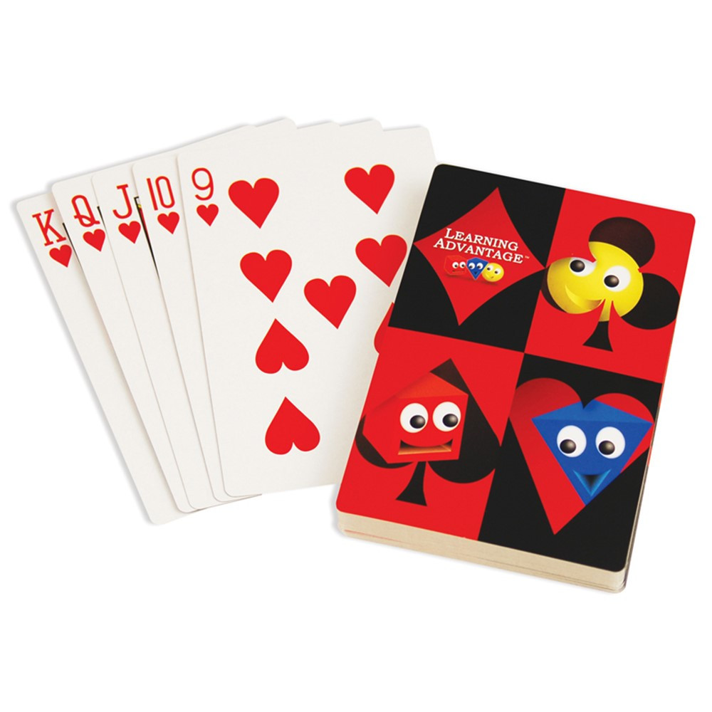 CTU7658 - Giant Playing Cards 4.25 X 7.75In in Card Games