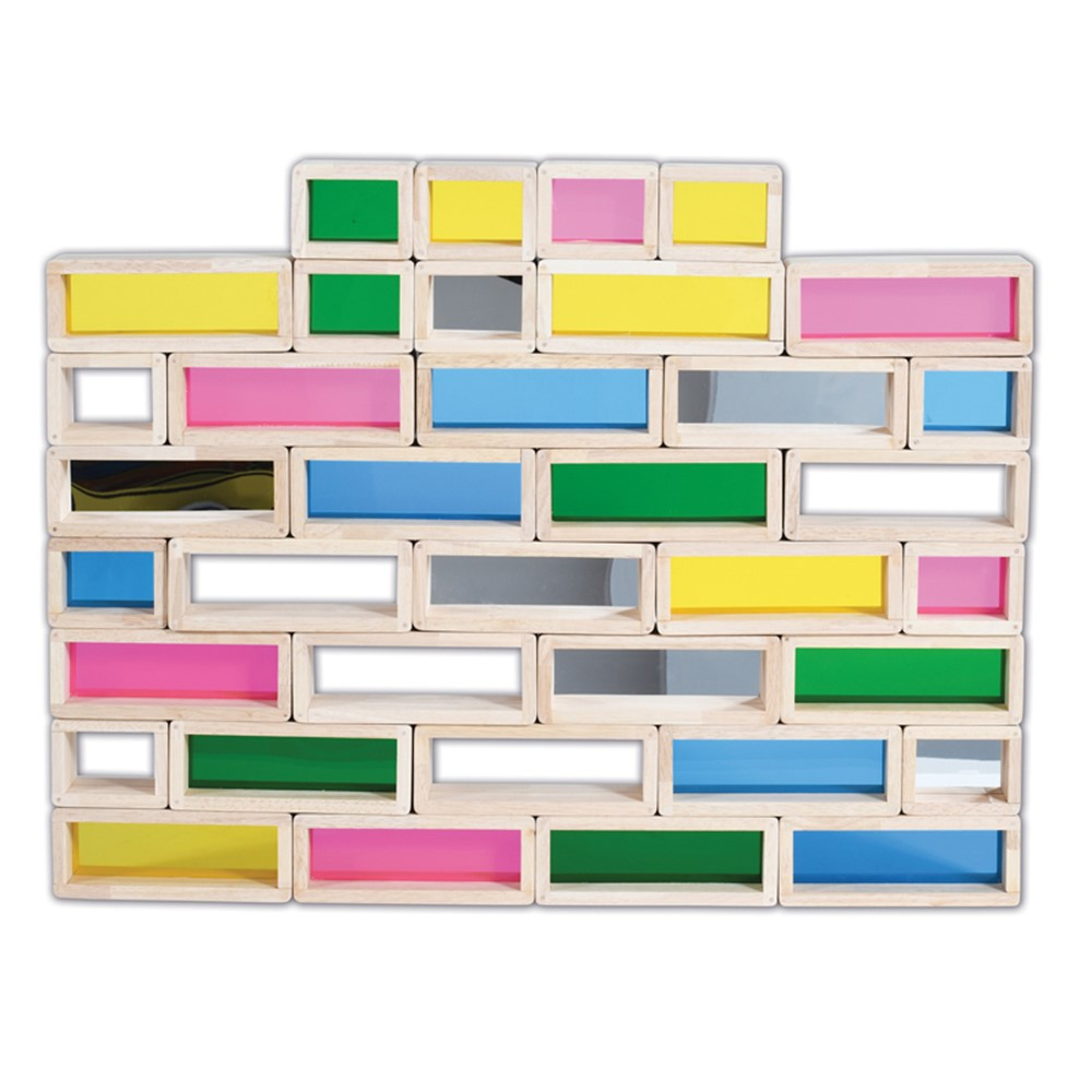CTU9361 - Rainbow Bricks Set Of 36 in Blocks & Construction Play