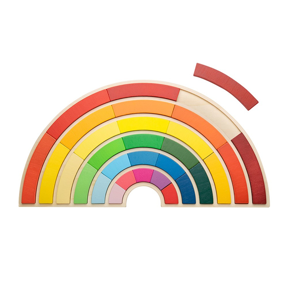 Building Rainbows Puzzle - CTUFF570 | Learning Advantage | Wooden Puzzles