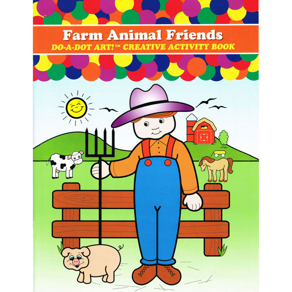 DADB370 - Farm Animals Activity Book in Art Activity Books