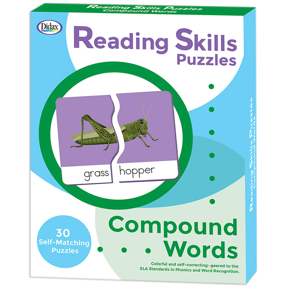 DD-211296 - Reading Skills Puzzle Compound Word in Word Skills