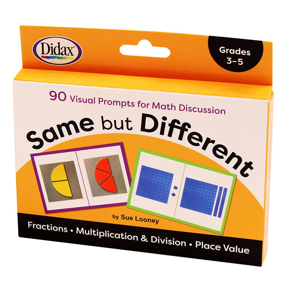 Same but Different Cards, Grades 3-5 - DD-211961 | Didax | Flash Cards