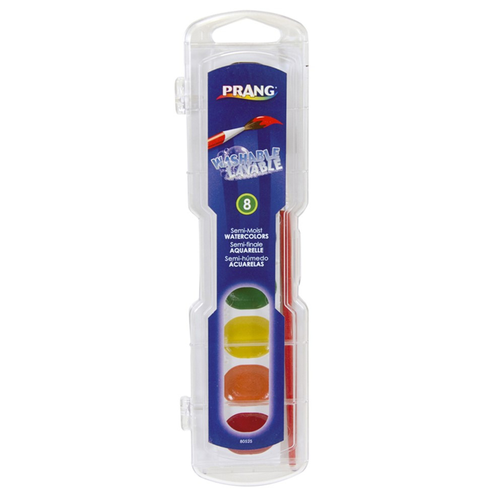 DIX80525 - Prang Washable Water Colors 8 Color Set in Paint
