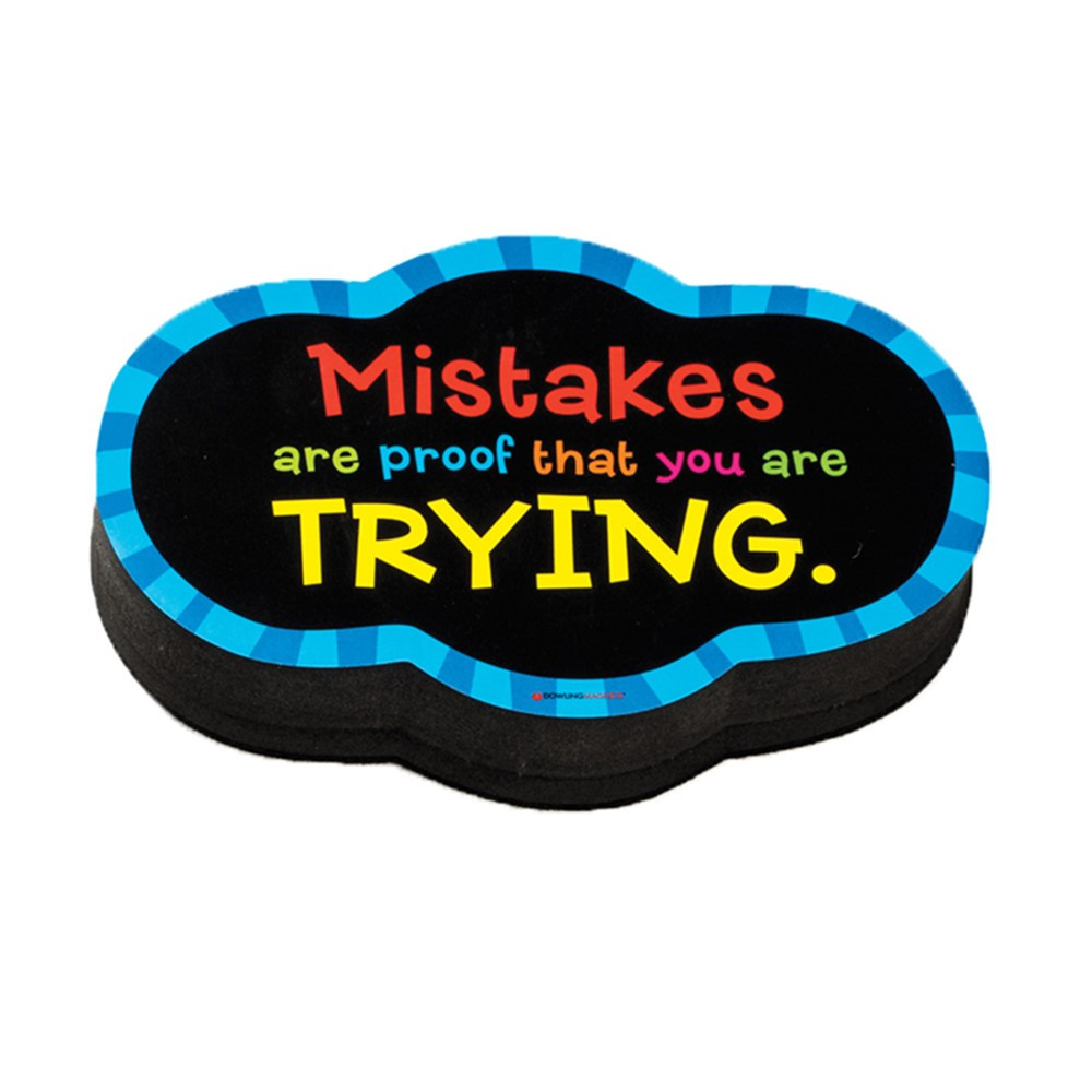DO-735252 - Magnetic Whitboard Mistake Quote Eraser in Whiteboard Accessories
